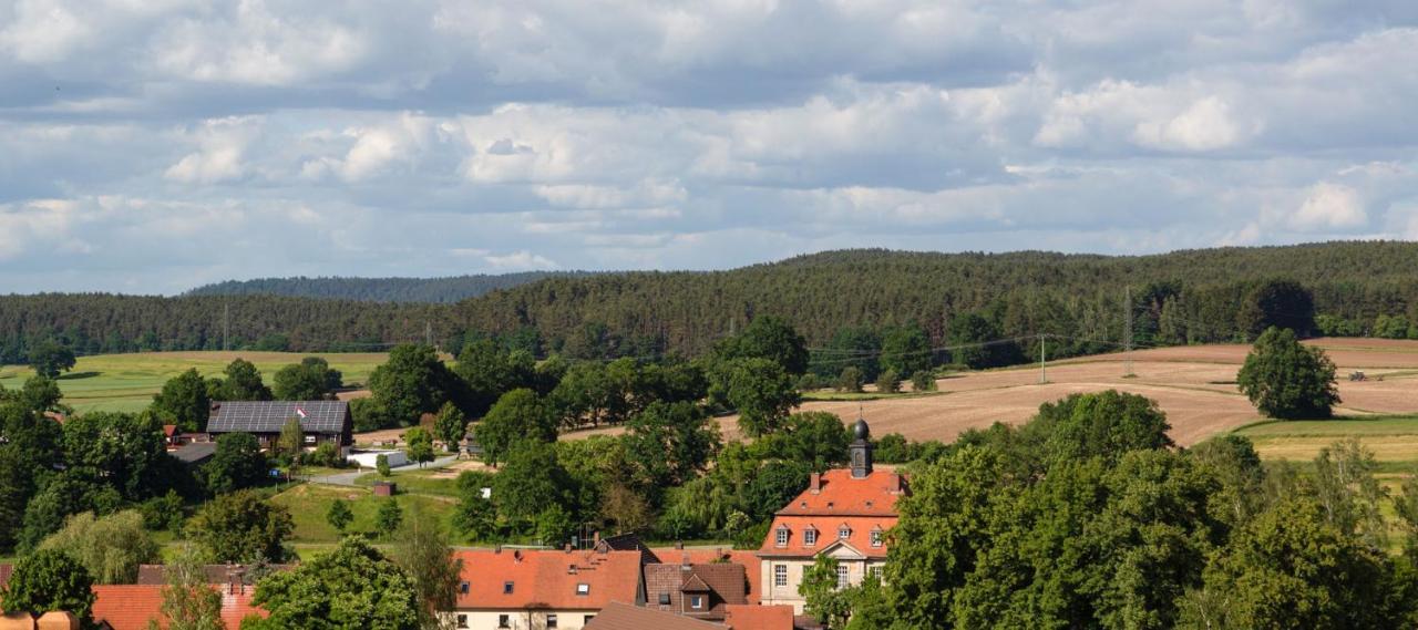 Ferienwohnung Rotmainblick Heinersreuth Eksteriør bilde
