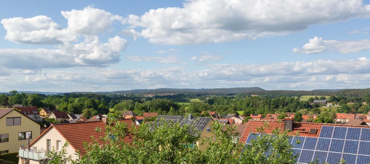 Ferienwohnung Rotmainblick Heinersreuth Eksteriør bilde